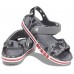 Детские  серые сандалии CROCS Kids' Bayaband Printed Sandal