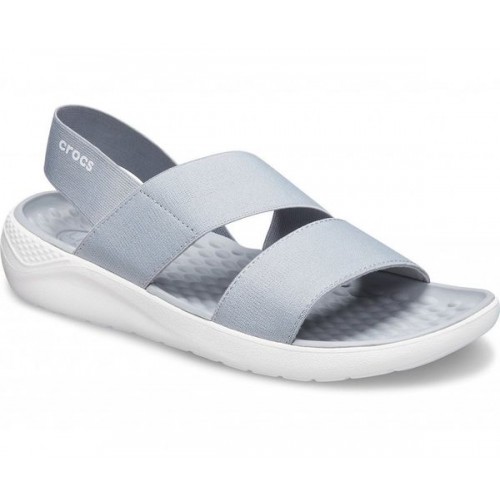 Женские  серые сандалии CROCS Women's LiteRide™ Stretch Sandal