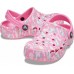 Детские  розовые сабо CROCS Kids' Baya Graphic Clog