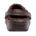 Темно-коричневые утепленные сабо CROCS Baya Lined Clog