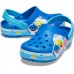 Детские  синие сабо CROCS Kids'  Fun Lab Baby Shark Band Clog