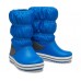 Детские  синие сапоги CROCS Kids' Crocband™ Winter Boot