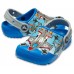 Синие сабо для мальчиков CROCS Boys’  Fun Lab Fighter Jets Clog