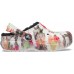 Детские  черные утепленные сабо CROCS Kids' Classic Lined Tie-Dye Graphic Clog