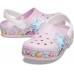 Бледно-розовые сабо для девочек CROCS Kids'  Fun Lab Star Band Clog