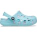 Детские  голубые сабо CROCS Kids' Baya Graphic Clog