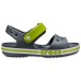 Детские  серые сандалии CROCS Kids' Bayaband Sandal