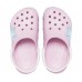 Бледно-розовые сабо для девочек CROCS Kids'  Fun Lab Star Band Clog