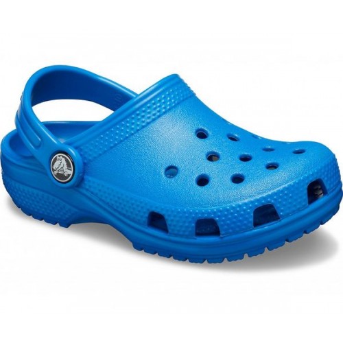 Детские  синие сабо CROCS Classic clog (Kids)