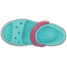 Детские  бирюзовые сандалии CROCS  Crocband™ Sandal Kids