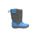 Детские  серые зимние сапоги CROCS LodgePoint Snow Boot K