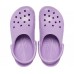 Женские  сиреневые сабо CROCS Classic Glitter Clog