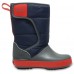 Детские  темно-синие зимние сапоги CROCS LodgePoint Snow Boot K