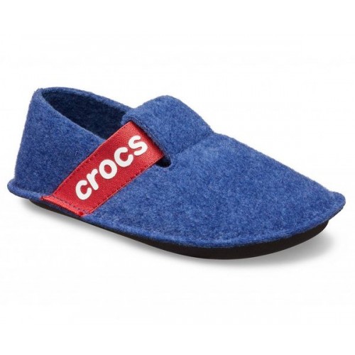 Детские  синие тапочки CROCS Kids' Classic Slipper