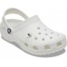 Джибитс шармс CROCS Блестящий серебряный кристалл (Sparkly Silver Circle)