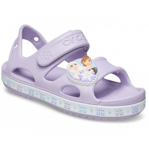 Лавандовые сандалии для девочек CROCS Kids'  Fun Lab Disney Frozen II Sandal