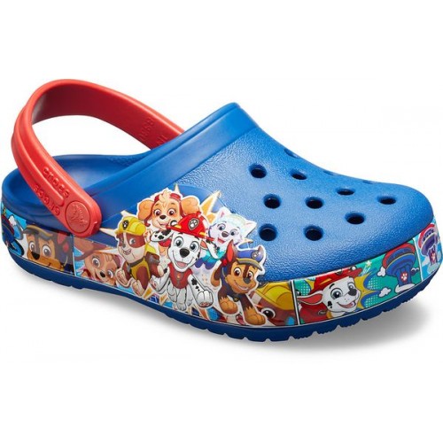 Детские  синие сабо CROCS Kids’  Fun Lab Paw Patrol™ Band Clog