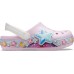 Бледно-розовые сабо для девочек CROCS Kids'  Fun Lab Star Band Clog