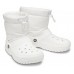 Белые сапоги CROCS Classic Lined Neo Puff Boot