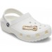 Джибитс шармс CROCS Золотая булавка (Gold Safety Pin)