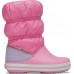 Детские  розовые сапоги CROCS Kids' Crocband™ Winter Boot