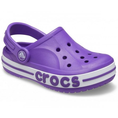 Детские  фиолетовые сабо CROCS Kids' Bayaband Clogs