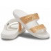 Женские  оранжевые сандалии CROCS Classic  Glitter Sandal