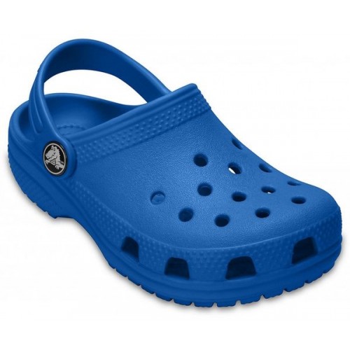 Детские  синие сабо CROCS Classic clog (Kids)