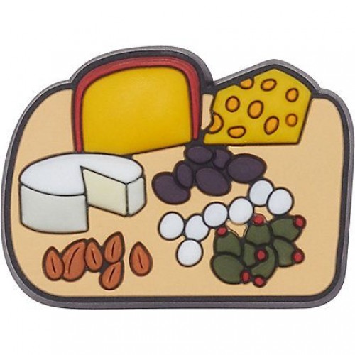 Джибитс шармс CROCS Сырная доска (Cheese Board)