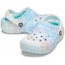 Детские  разноцветные утепленные сабо CROCS Kids' Classic Lined Out of This World Clog