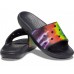 Женские  разноцветные шлепанцы CROCS Classic  Tie-Dye Graphic Slide