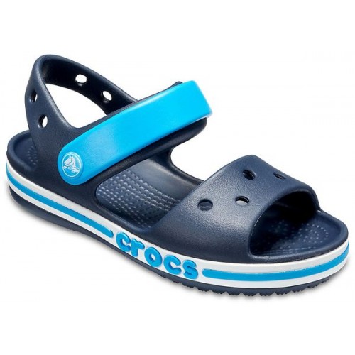 Детские  темно-синие сандалии CROCS Kids' Bayaband Sandal