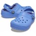 Детские  синие утепленные сабо CROCS Kids’ Classic Lined Clog