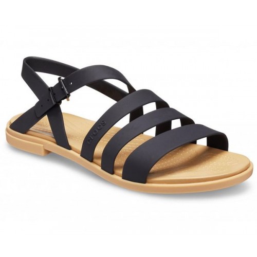 Женские  черные сандалии CROCS Women's  Tulum Sandal