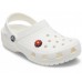 Джибитс шармс CROCS Красная маргаритка (Red Daisy)