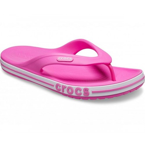 Розовые шлепанцы CROCS Bayaband Flip