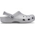 Женские  серебряные сабо CROCS Classic Glitter Clog