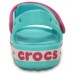 Детские  бирюзовые сандалии CROCS  Crocband™ Sandal Kids