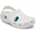 Джибитс шармс CROCS Блестящий аквамарин (Sparkly Aquamarine)