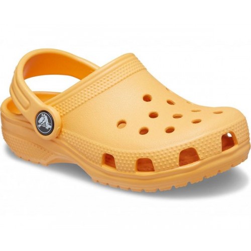 Детские  оранжевые сабо CROCS Classic clog (Kids)