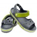 Детские  серые сандалии CROCS Kids' Bayaband Sandal