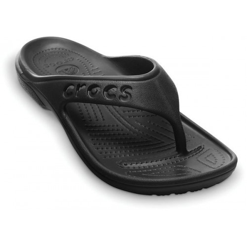 Черные шлепанцы CROCS Baya Flip