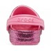 Розовые сабо для девочек CROCS Kids’ Baya Glitter Clog