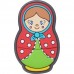 Джибитс шармс CROCS Набор из 3 Jibbitz™ Matryoshka Doll (Matryoshka Doll 3 Pack)