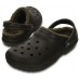 Темно-коричневые утепленные сабо CROCS Classic Lined Clog