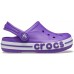 Детские  фиолетовые сабо CROCS Kids' Bayaband Clogs