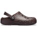 Темно-коричневые утепленные сабо CROCS Baya Lined Clog