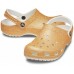 Женские  оранжевые сабо CROCS Classic Glitter Clog