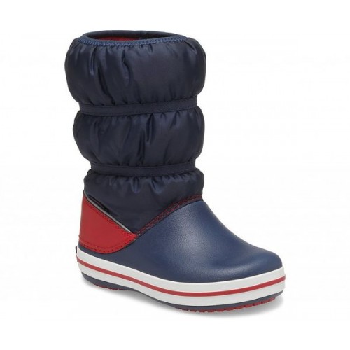 Детские  темно-синие сапоги CROCS Kids' Crocband™ Winter Boot