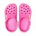 Детские  розовые сабо CROCS Crocband™ clog (Kids)